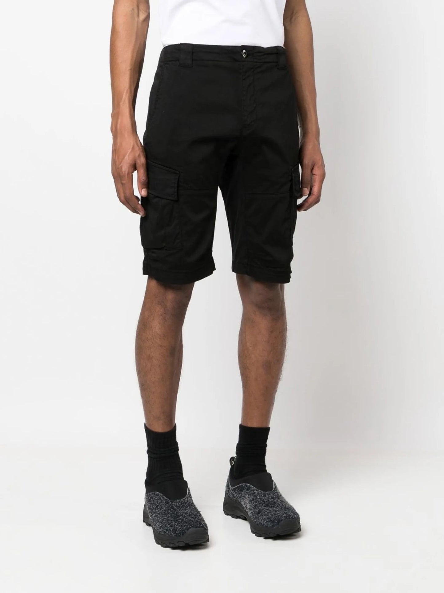 C.P.Company satin cargo shorts
