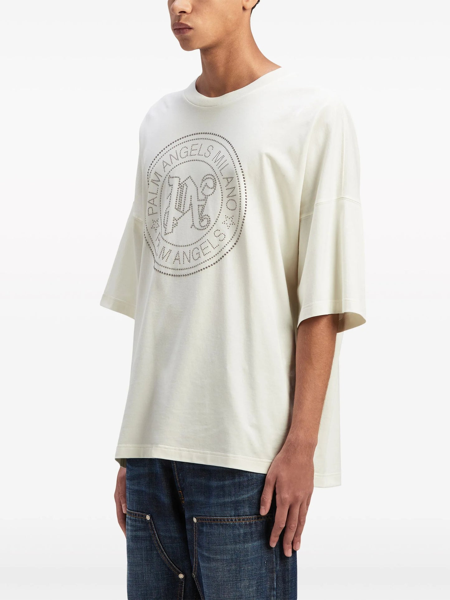 Palm Angels studded T-shirt