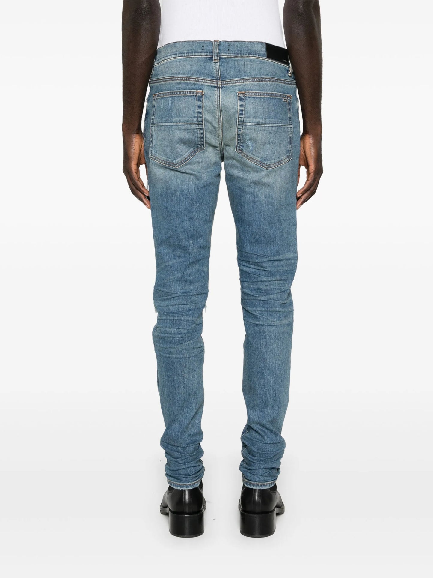 Amiri MX1 distressed-effect skinny jeans