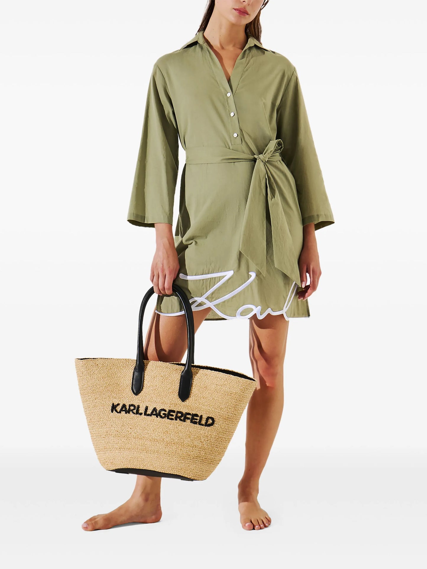 Karl Lagerfeld DNA Signature beach dress