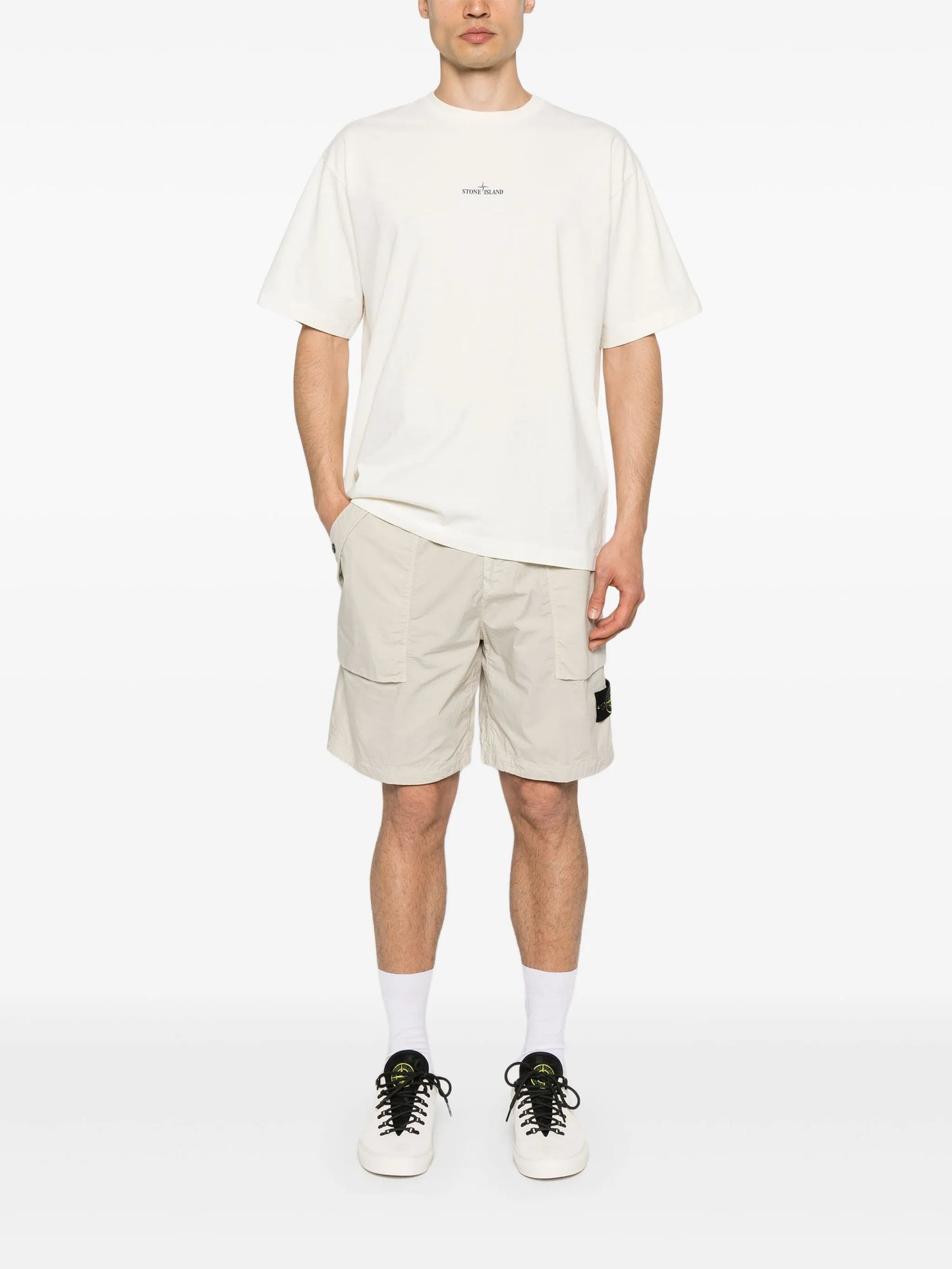 Stone Island Compass-badge shorts