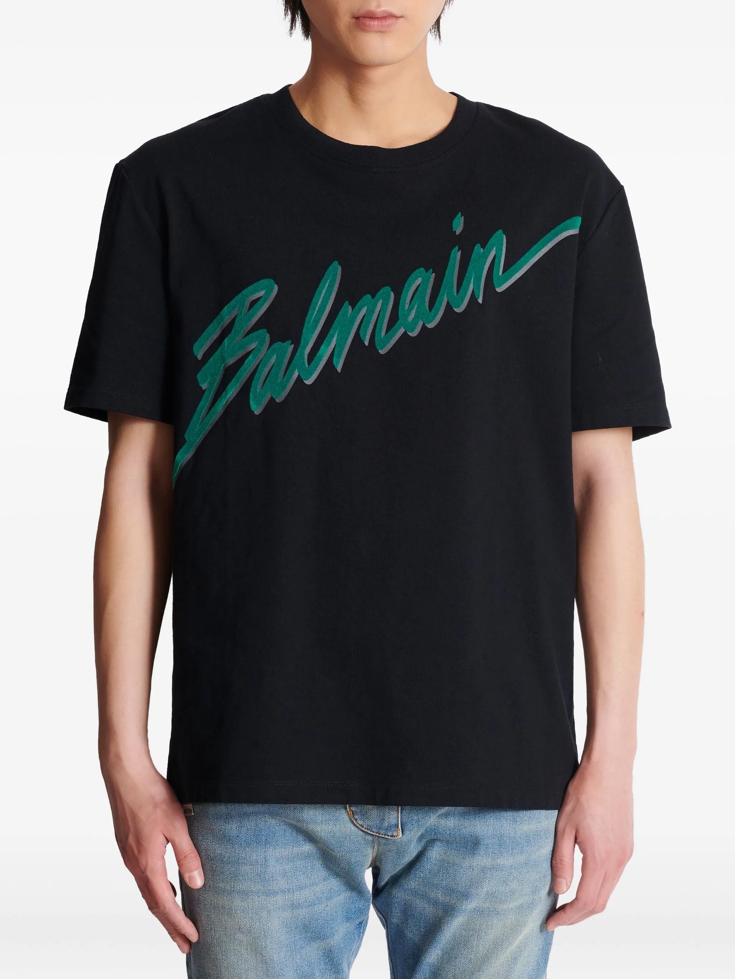 Balmain logo-print T-shirt
