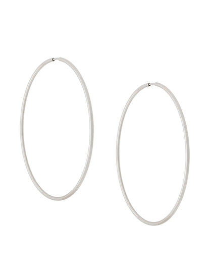 Black Senorita 70 hoops white