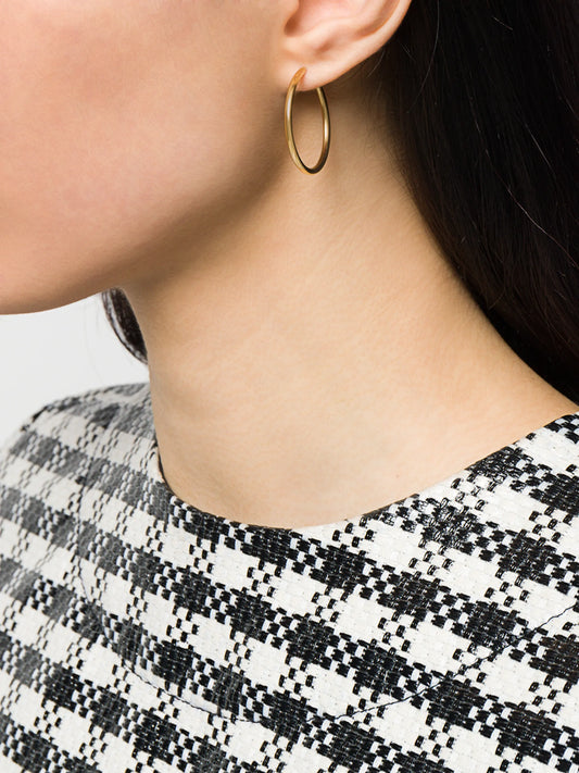 Black  Senorita 25 hoops