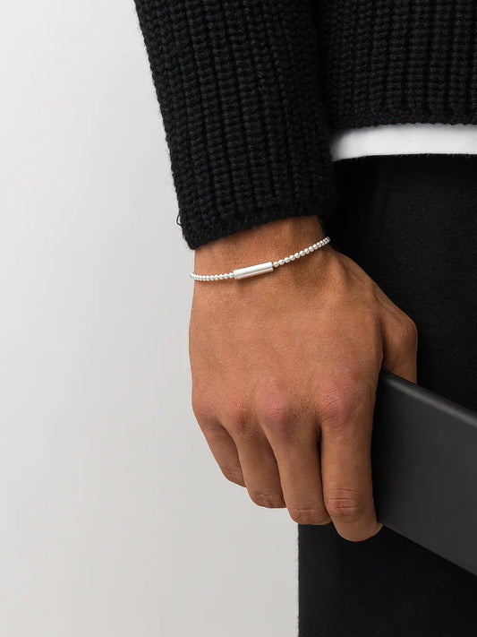 Le Gramme Sterling Silver Le 11 Grammes Beads Bracelet