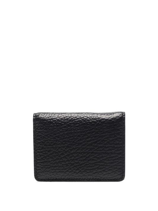 Maison Margiela Kartenetui aus Leder mit Vierstichen 