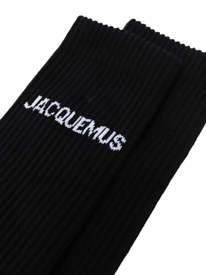 Jacquemus logo-print socks