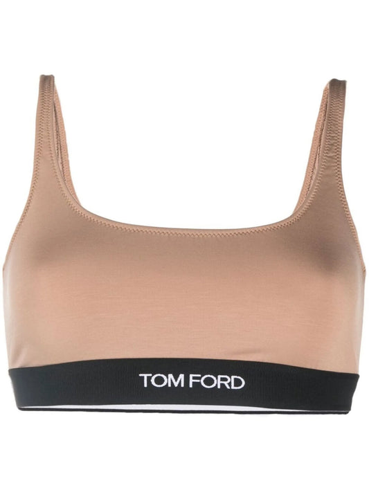 Tom Ford  logo-trim stretch bralette