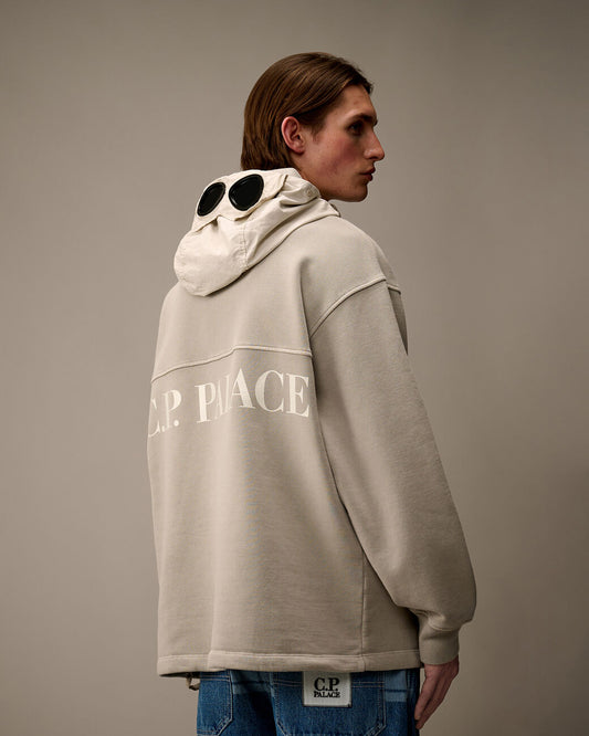 C.P. Company Fleece Old Goggle Hoodie