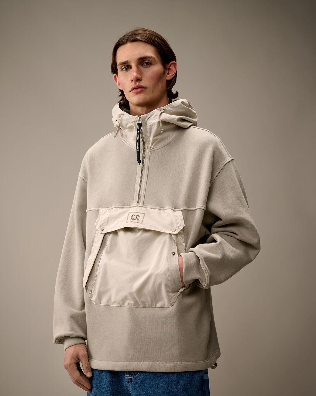 C.P. Company Fleece Old Goggle Hoodie