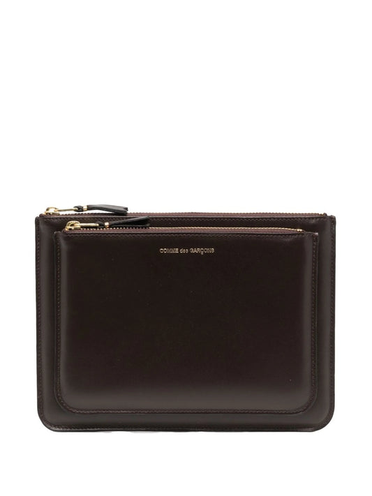 Comme Wallet – Lederbrieftasche mit zwei Fächern 