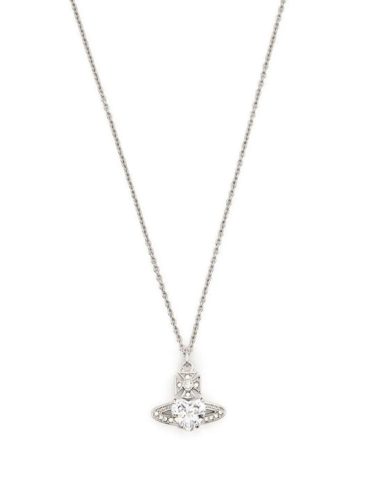 Vivienne Westwood Ariella Silver Orb Charm Necklace Delicate Chain