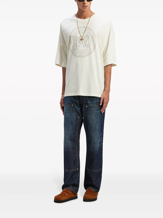 Palm Angels studded T-shirt