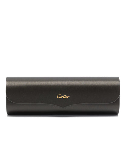 Cartier's Eyewear  rectangle-frame rimless sunglasses