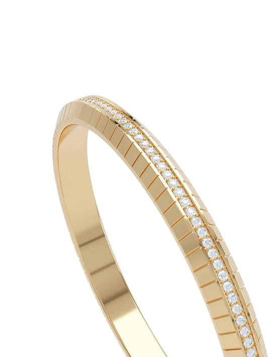ETR Diamond Bangle 18kt recycled yellow gold