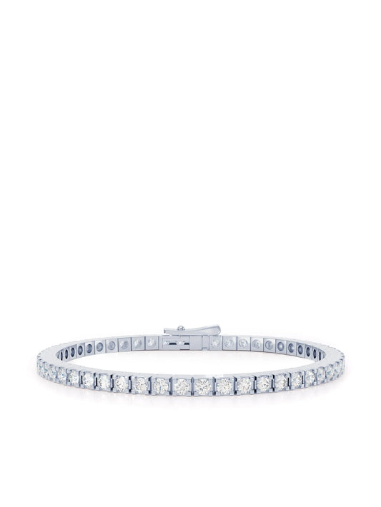 ROSEKEY 18kt white gold diamond tennis bracelet