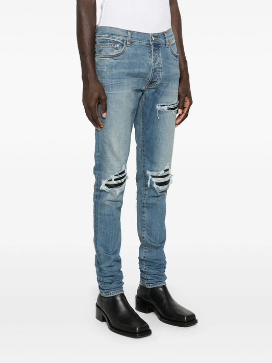 Amiri  MX1 distressed-effect skinny jeans