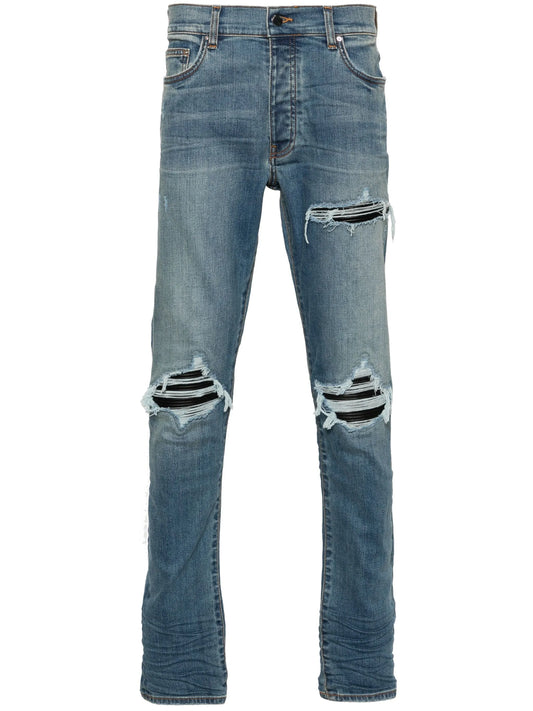 Amiri  MX1 distressed-effect skinny jeans