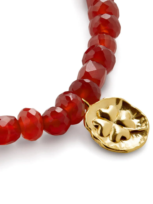 Monica Vinader Lucky Gold Vermeil Sterling Silver Necklace