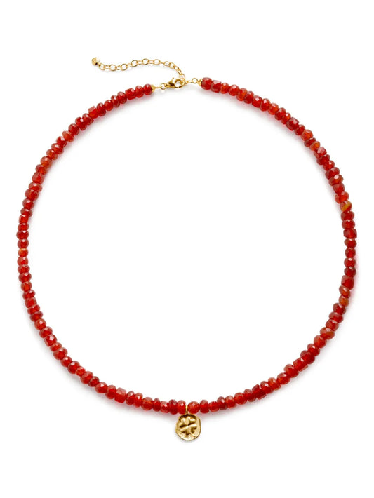 Monica Vinader Lucky Gold Vermeil Sterling Silver Necklace