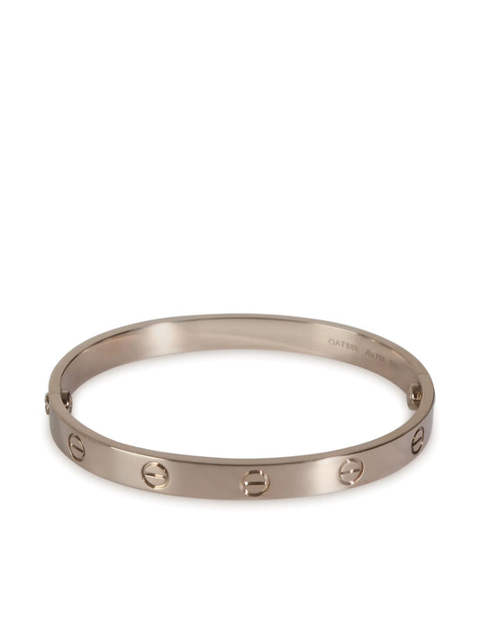 Cartier 18kt white gold Love bracelet