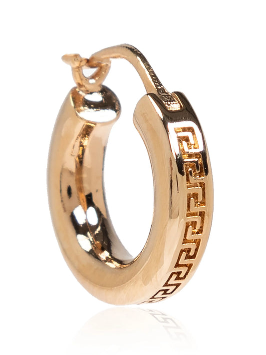 Versace hoop earrings