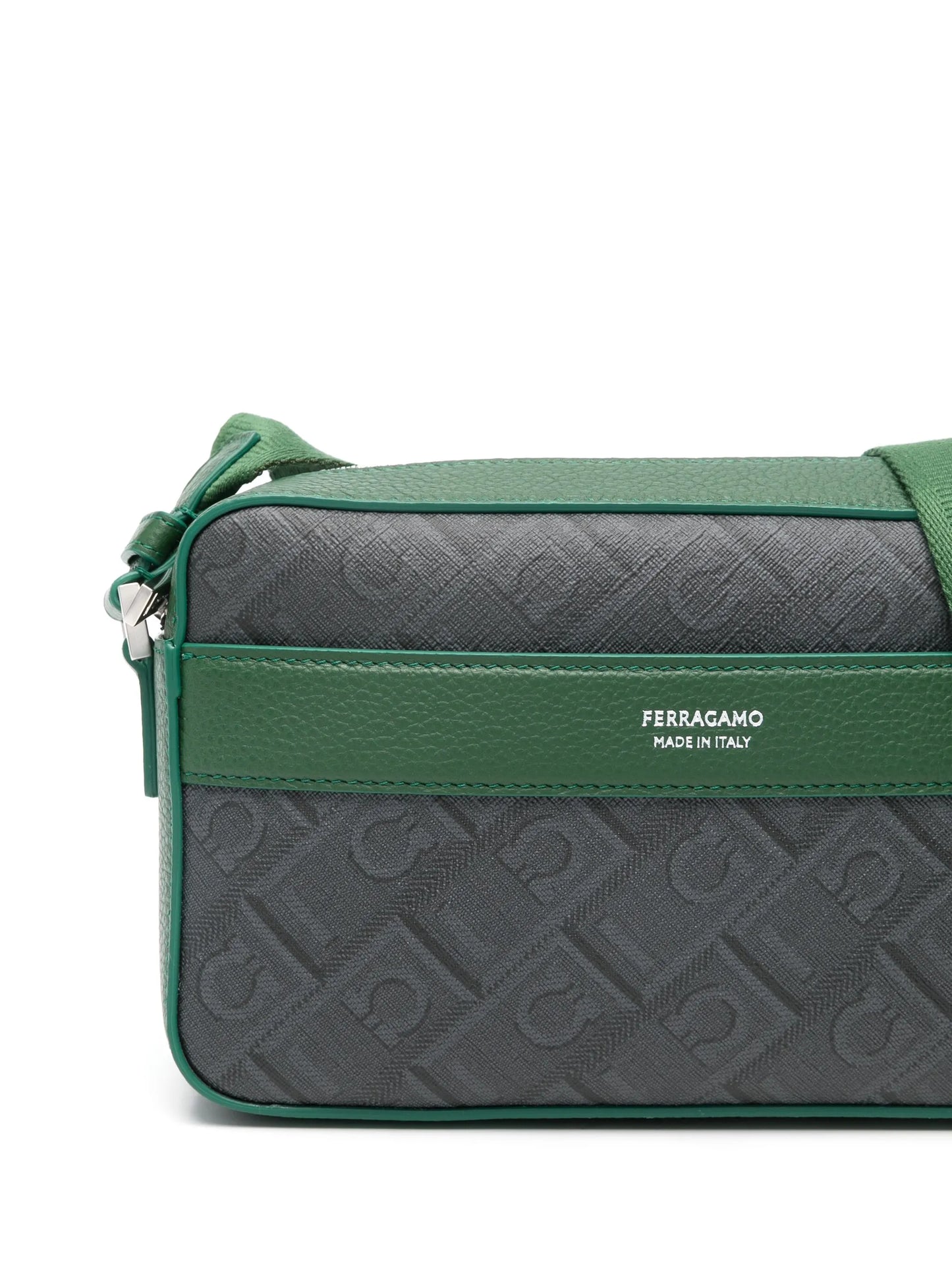 Umhängetasche mit FerraGamo-Muster 