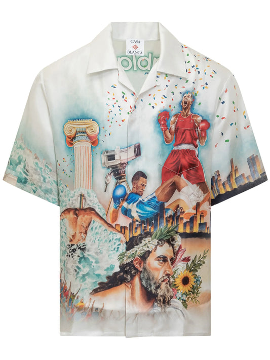 Casablanca ration Du Sport shirt