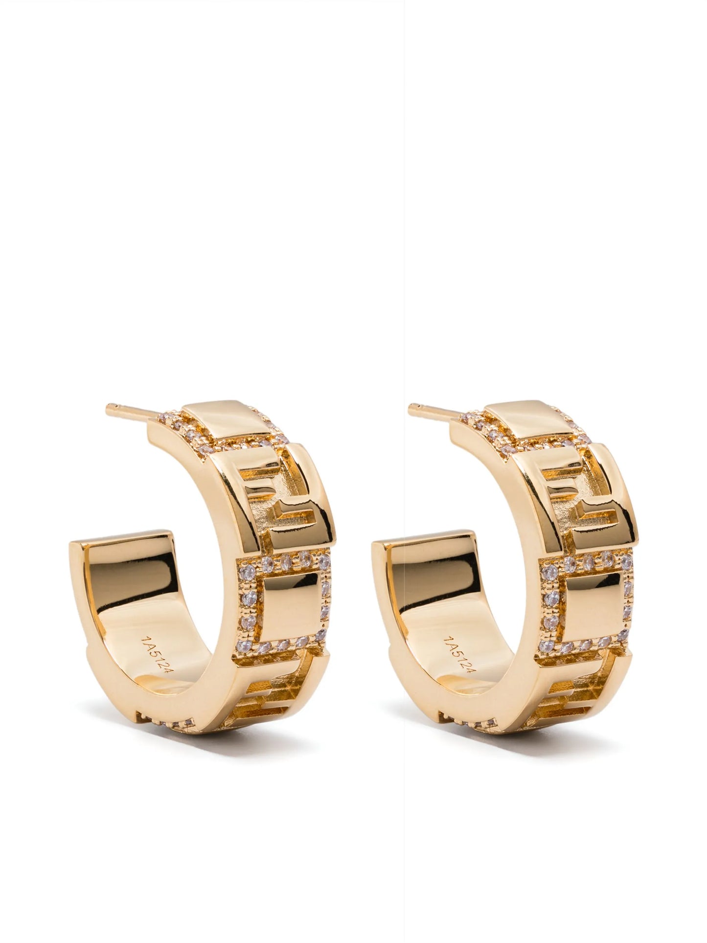 Fendy boucles d'oreilles Forever Fendi