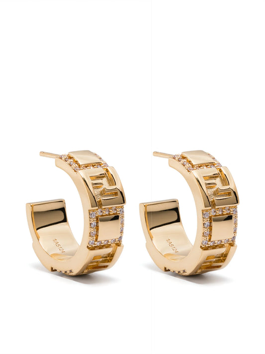 Fendy boucles d'oreilles Forever Fendi