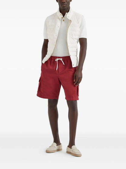 Cargo-pockets shorts