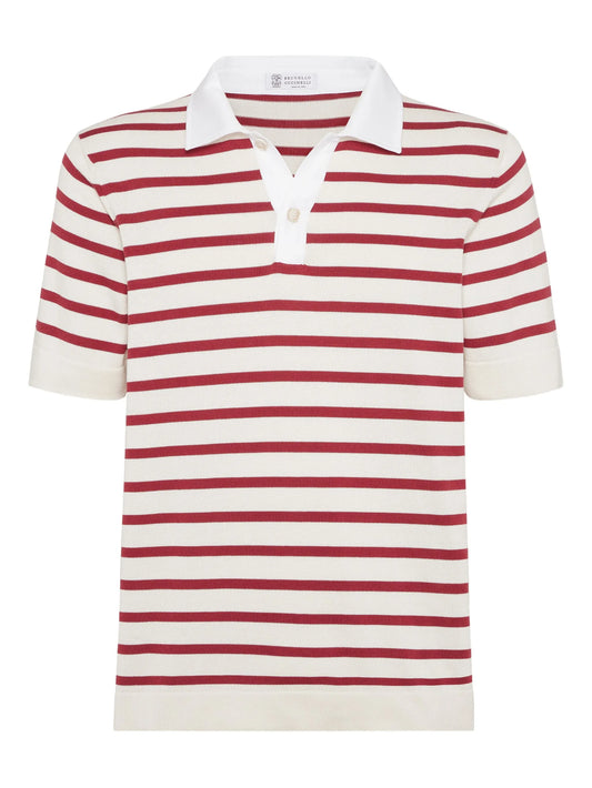 BrunelloCuccineli  cotton polo shirt