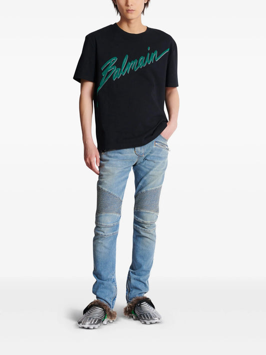 Balmain logo-print T-shirt
