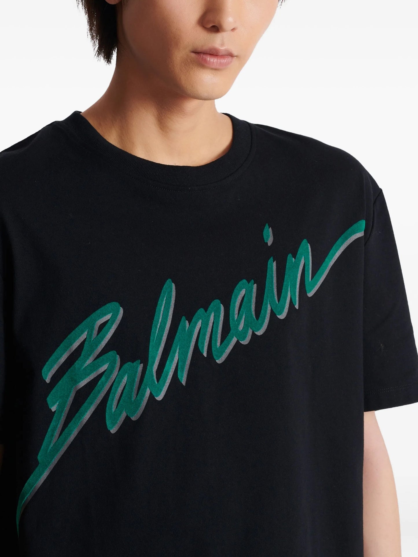 Balmain logo-print T-shirt