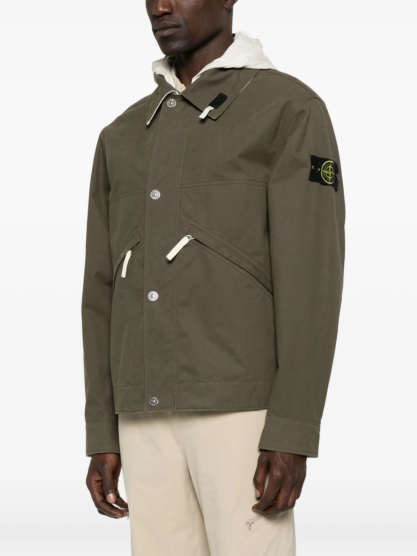 Stone Island  Compass-badge jacket