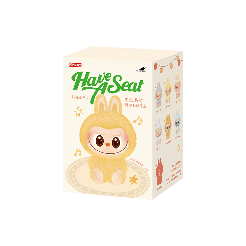 THE MONSTERS - Have a Seat Vinyl Plush Blind Box Collectible Figure